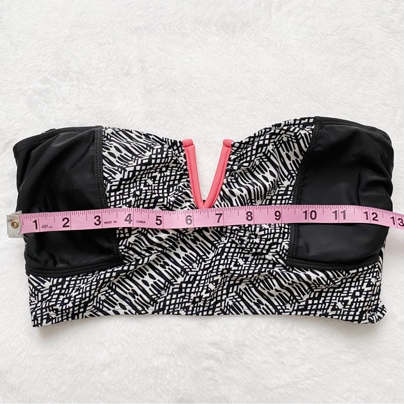 NWOT Parted V Swimsuit Tube Top - Picture 3 of 9